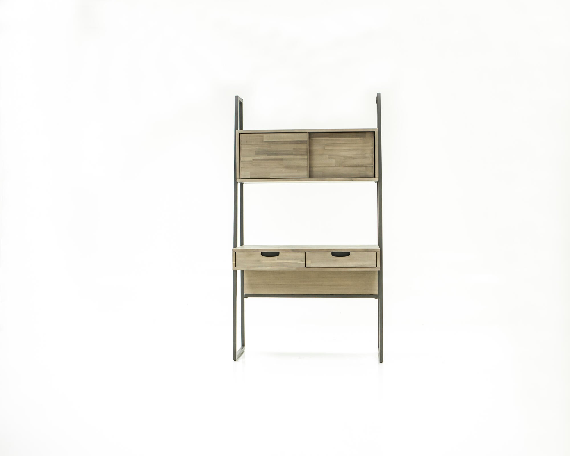 DESK FLOW SAND OAK & GRAPHITE 100CM – Furnlux