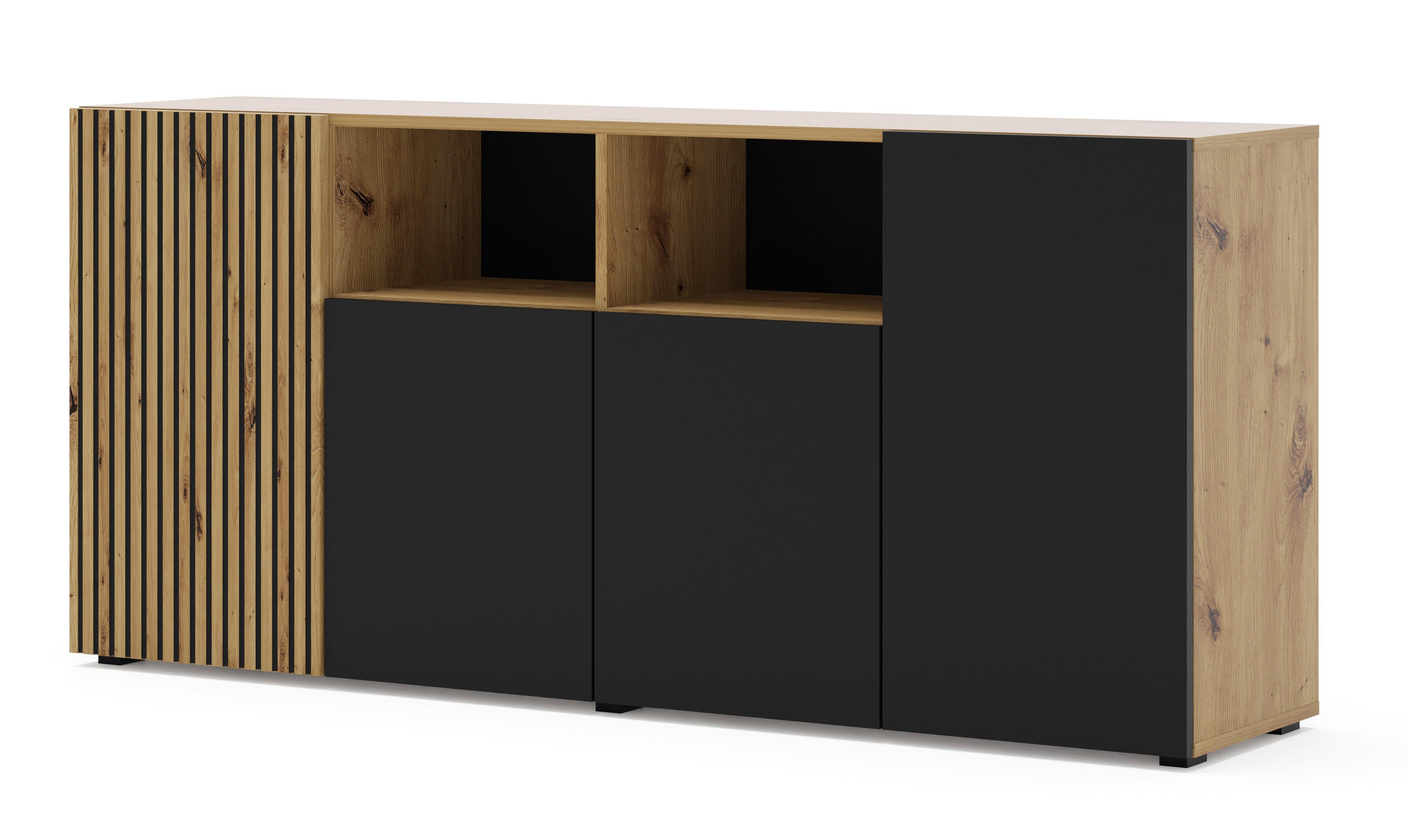 Good Sideboard schwarz/beige